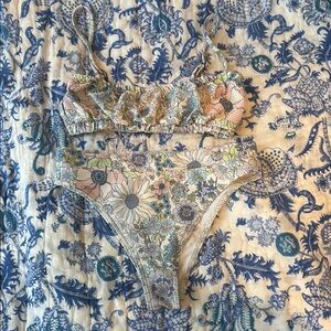 Billabong Floral Bikini Small